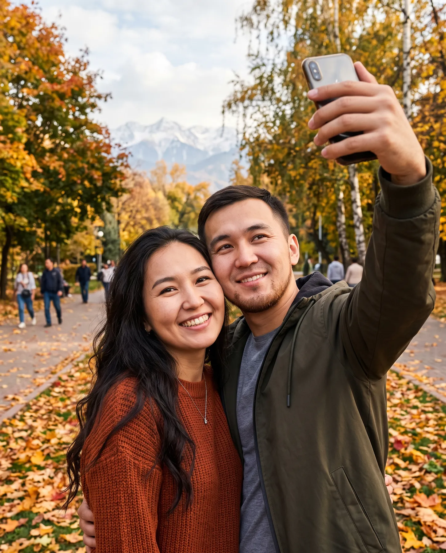 Original photo of the couple